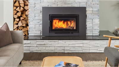 Experience stunning contemporary design with a rectangular edge-to-edge glass door, advanced triple burn technology & so much more.